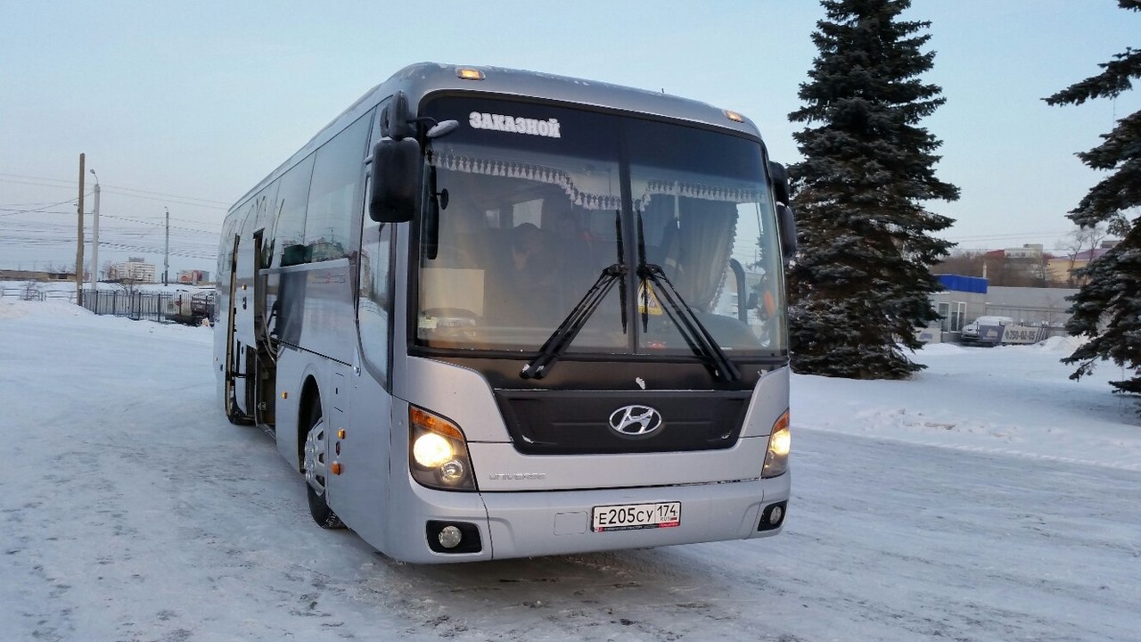 Заказ автобуса в Челябинске